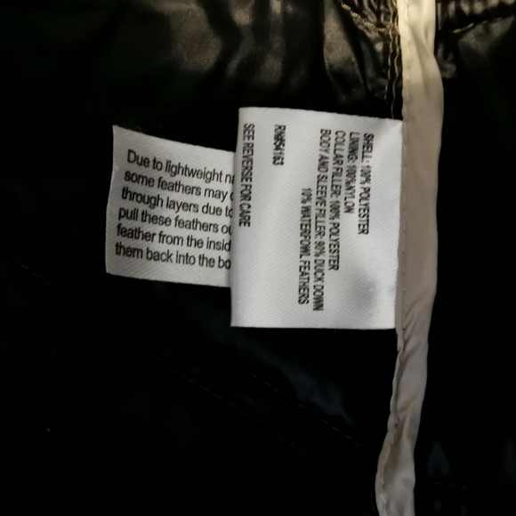 Calvin Klein Packable lightweight Premium Down Jacket Parka size M - Picture 5 of 13